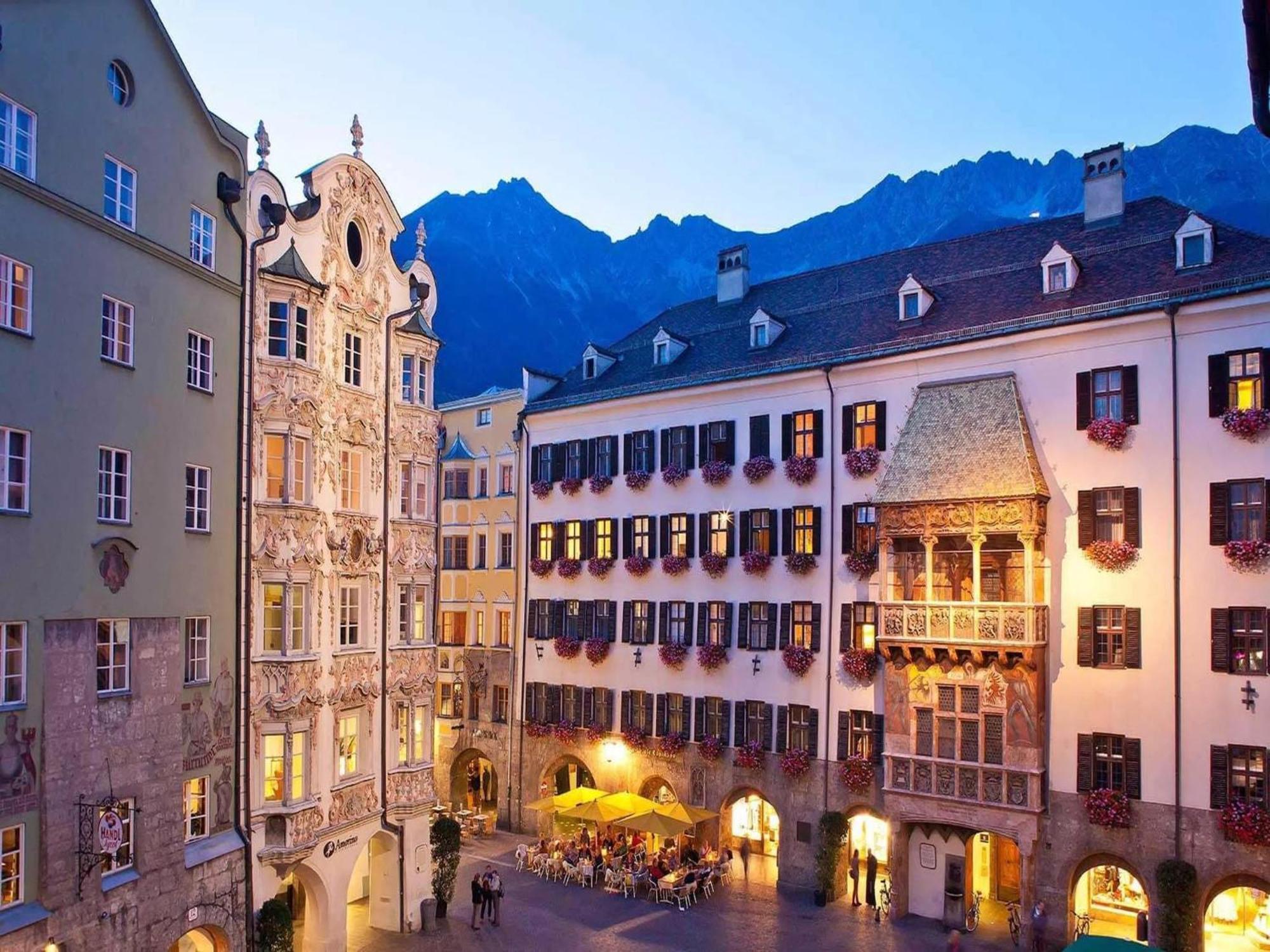 Hotel Gruberhof Innsbruck Igls B&B Exteriör bild